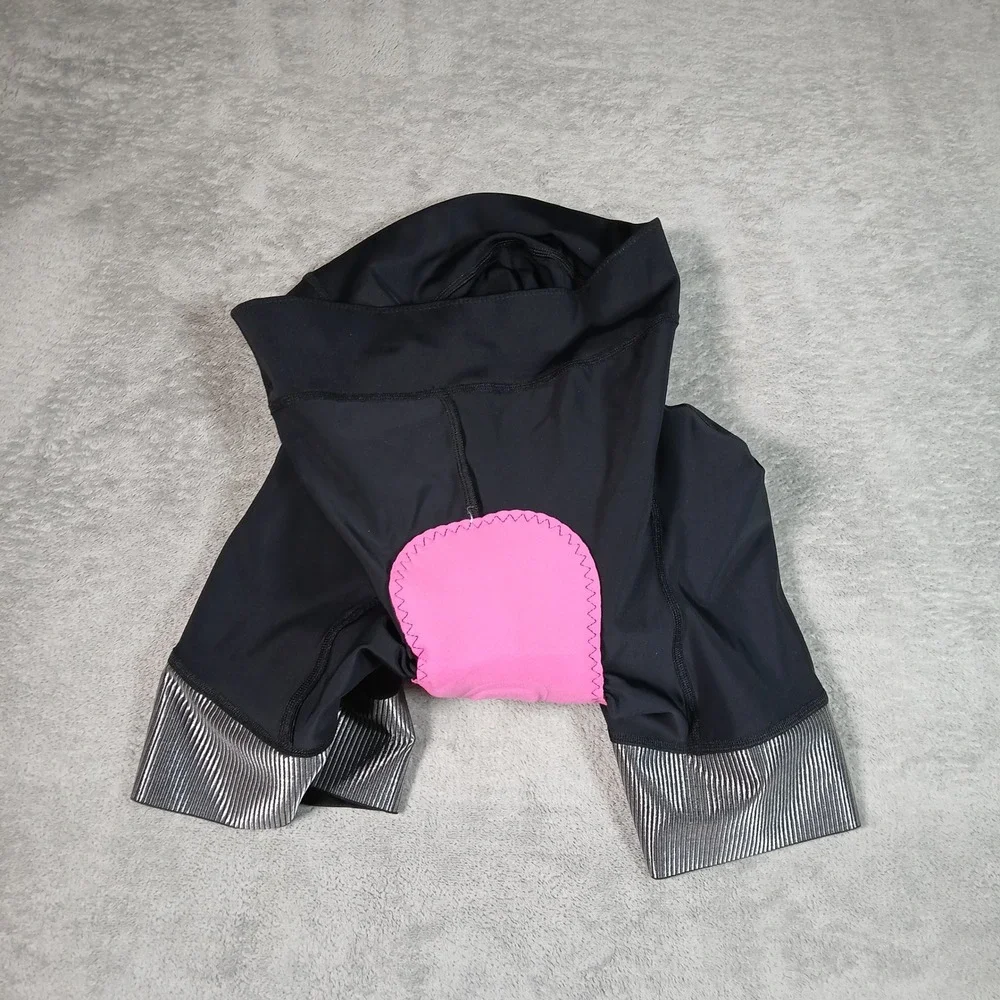 Black Sheep Cycling Shorts Womens Small Black Solid Performance Road
